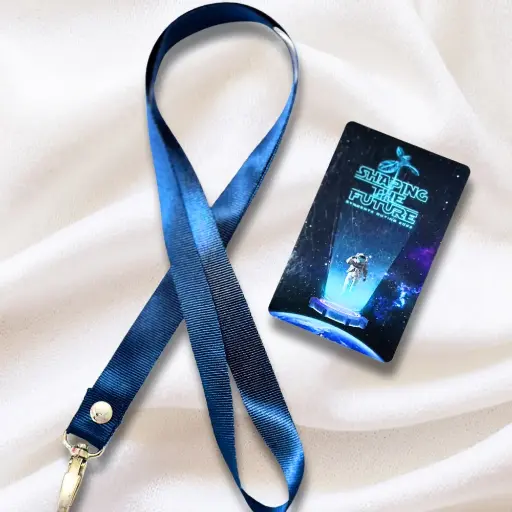 บัตร PVC + สายคล้องคอ (เรทราคา 50 - 199 คน)