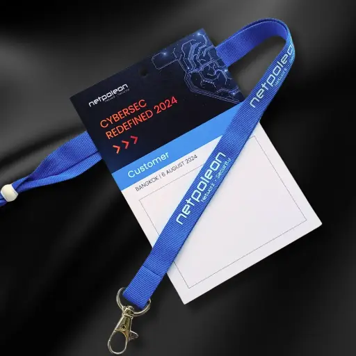 บัตรกระดาษ + สายคล้องคอ (เรทราคา 4,001 - 6,000 คน)